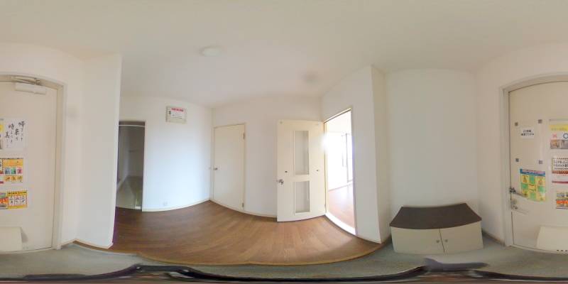 パノラマ画像玄関