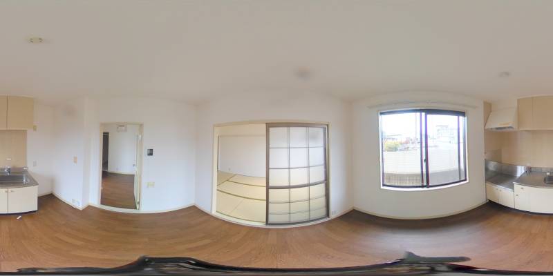 パノラマ画像リビング