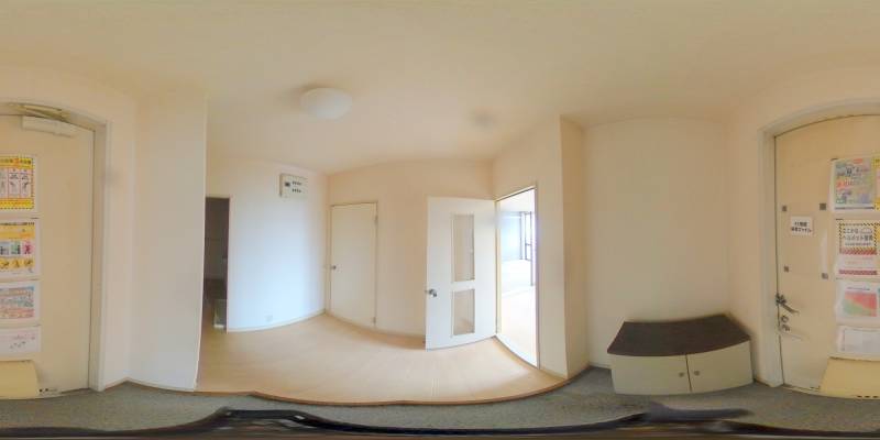 パノラマ画像玄関