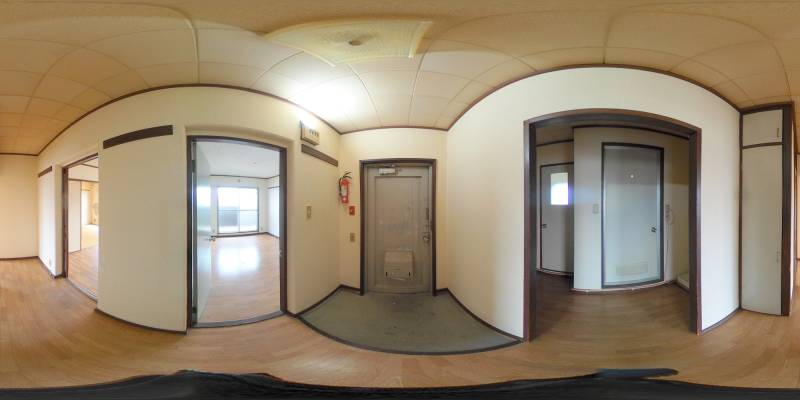 パノラマ画像玄関