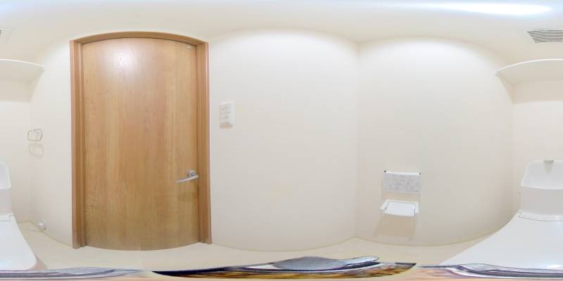 パノラマ画像トイレ