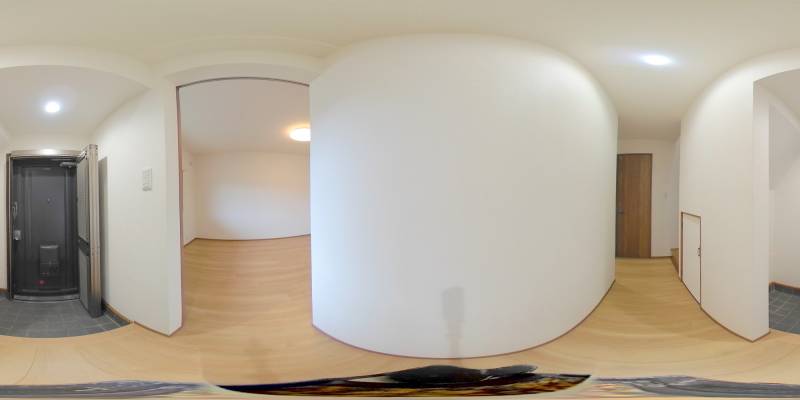 パノラマ画像玄関