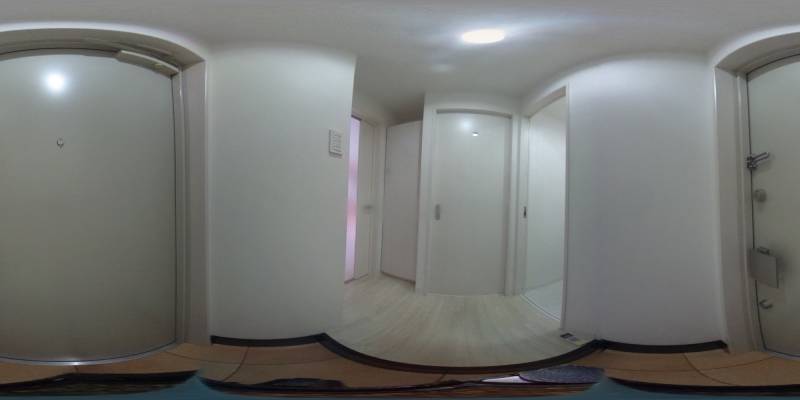 パノラマ画像玄関