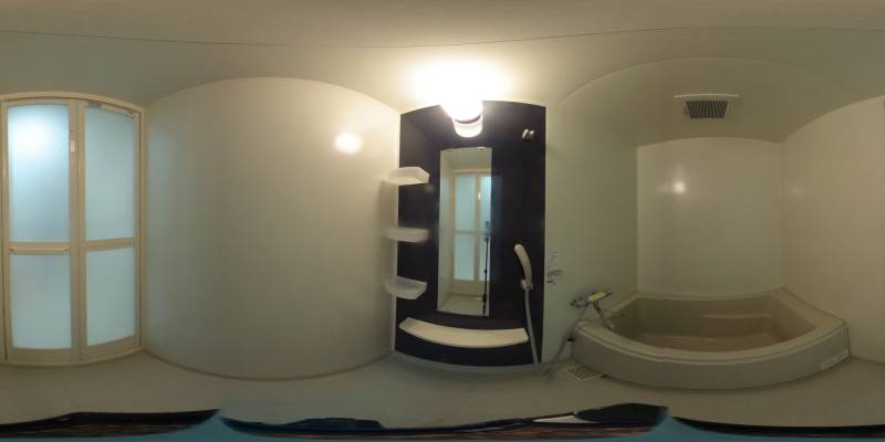 パノラマ画像バスルーム