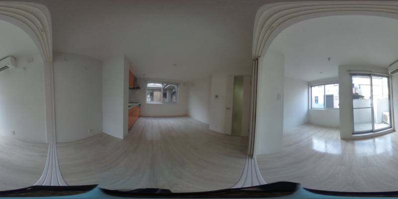 パノラマ画像玄関