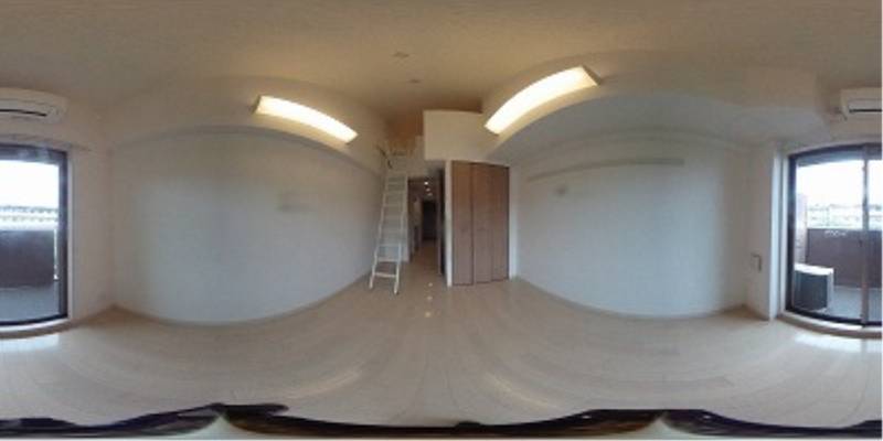 パノラマ画像洋室