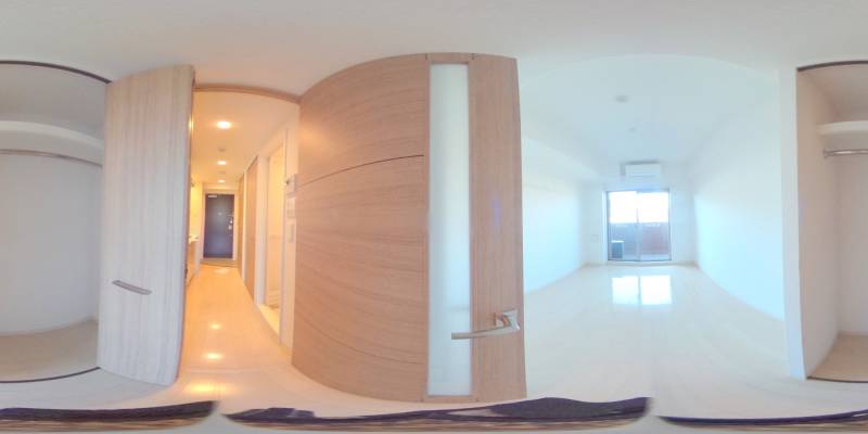 パノラマ画像洋室