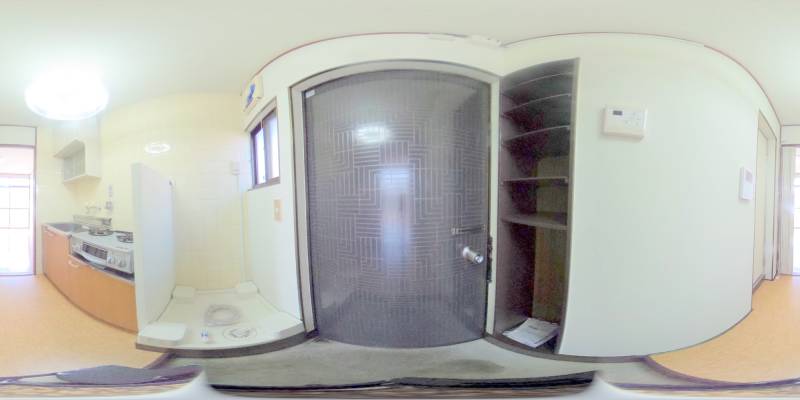 パノラマ画像玄関