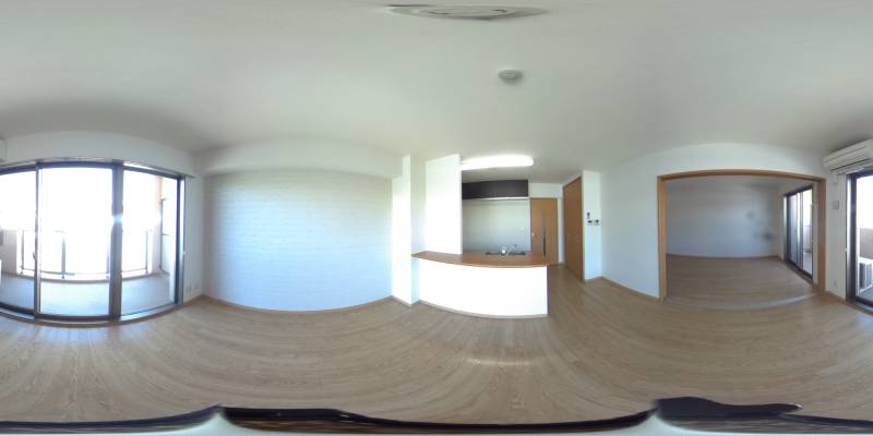 パノラマ画像リビング