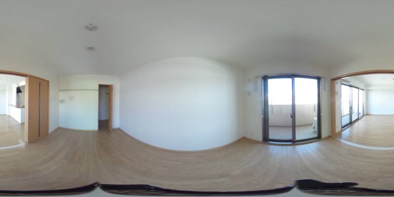 パノラマ画像洋室