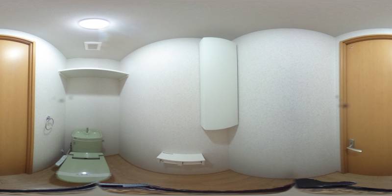 パノラマ画像トイレ