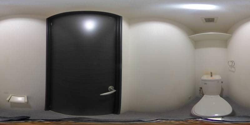 パノラマ画像トイレ