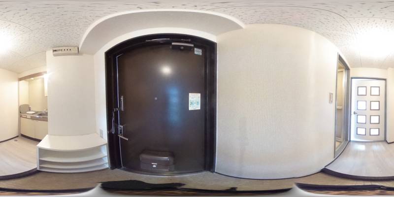 パノラマ画像玄関