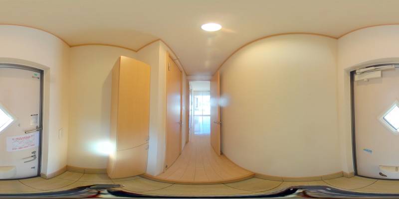 パノラマ画像玄関