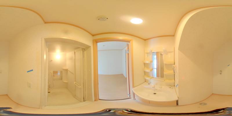 パノラマ画像洗面所