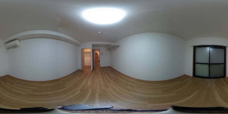 パノラマ画像リビング