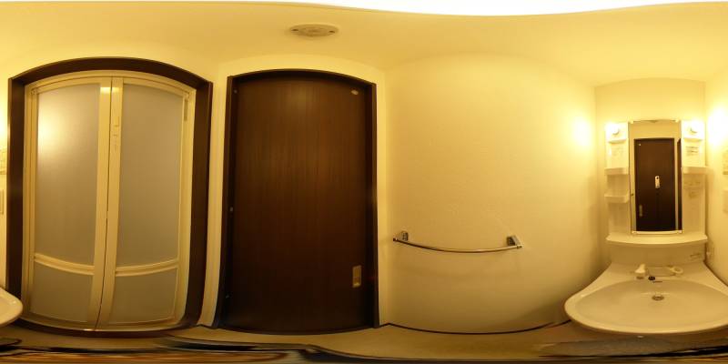 パノラマ画像洗面所