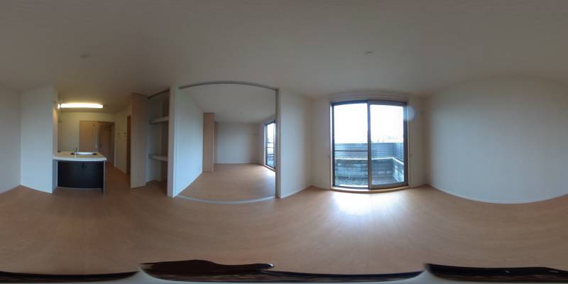 パノラマ画像リビング