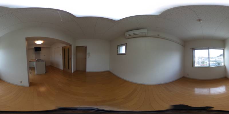 パノラマ画像リビング