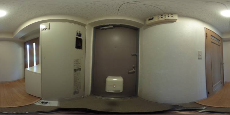 パノラマ画像玄関