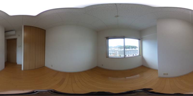 パノラマ画像洋室