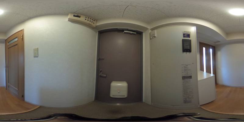 パノラマ画像玄関