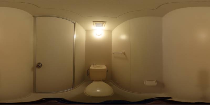 パノラマ画像トイレ