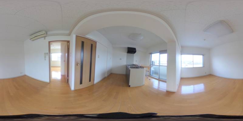 パノラマ画像リビング