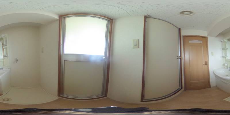 パノラマ画像洗面所