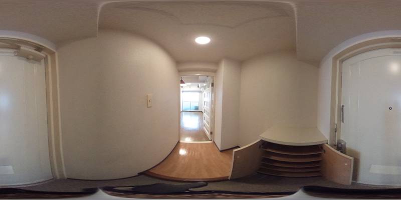 パノラマ画像玄関