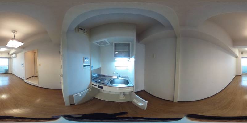 パノラマ画像キッチン