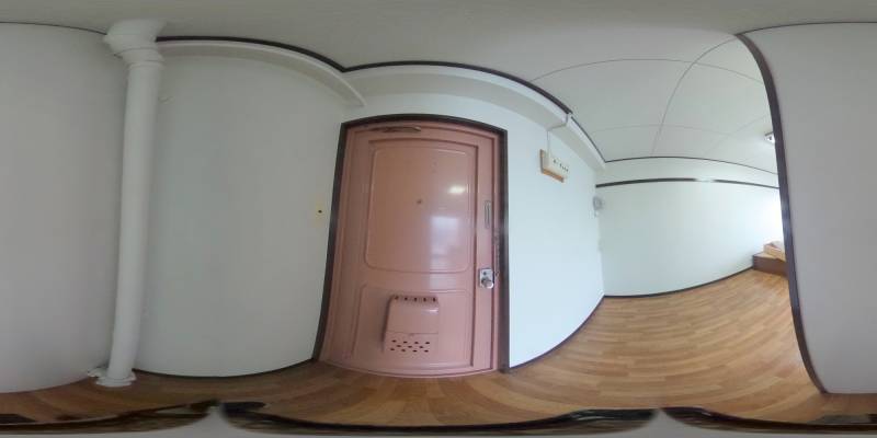 パノラマ画像玄関