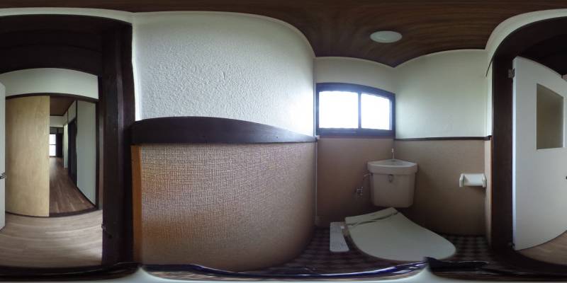 パノラマ画像トイレ