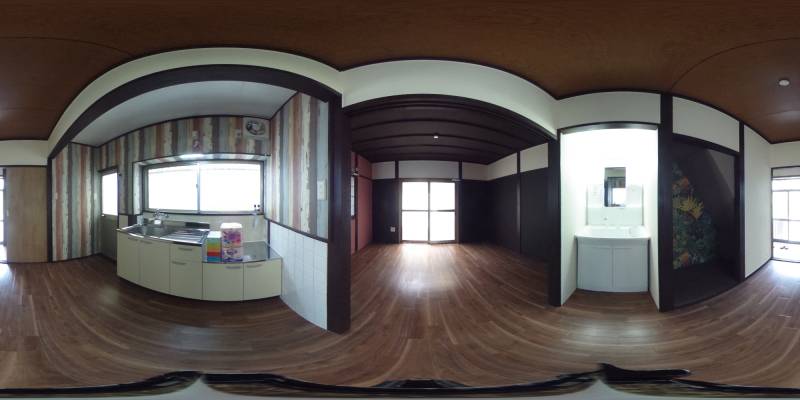 パノラマ画像リビング