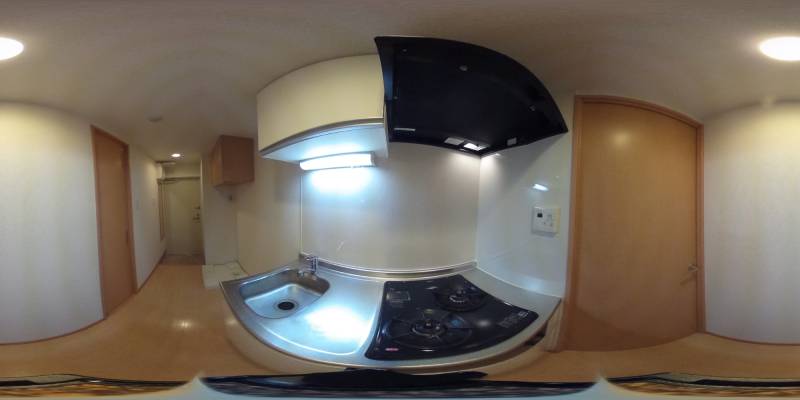 パノラマ画像キッチン