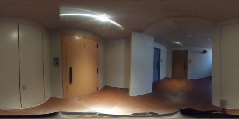 パノラマ画像玄関