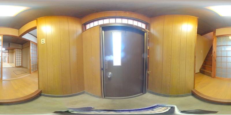 パノラマ画像玄関