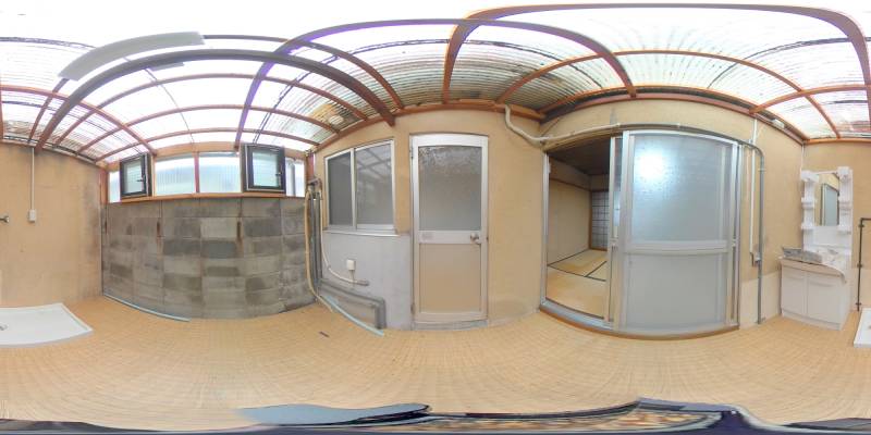 パノラマ画像洗面所