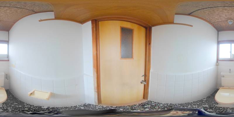 パノラマ画像トイレ