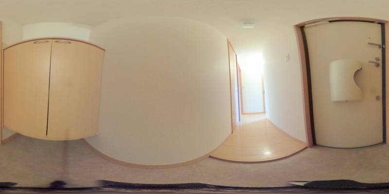 パノラマ画像玄関