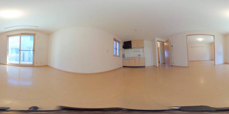 パノラマ画像リビング