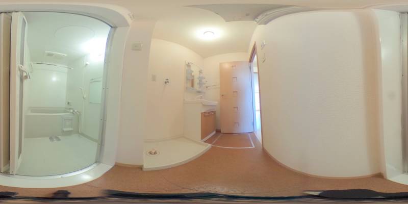 パノラマ画像バスルーム