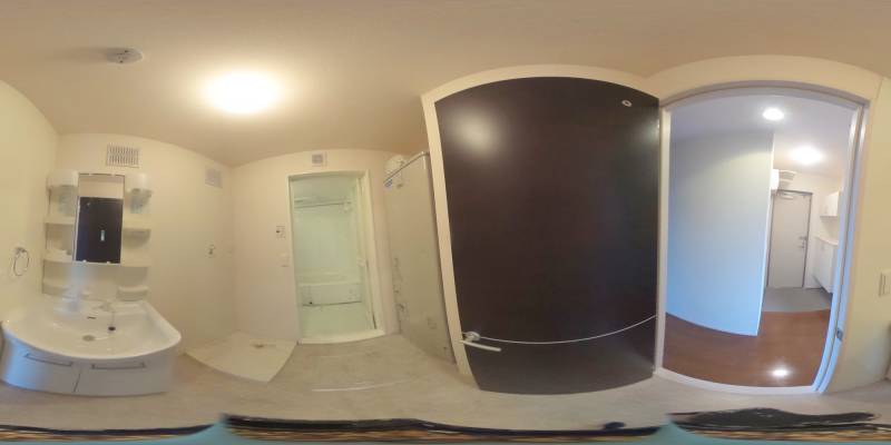 パノラマ画像洗面所