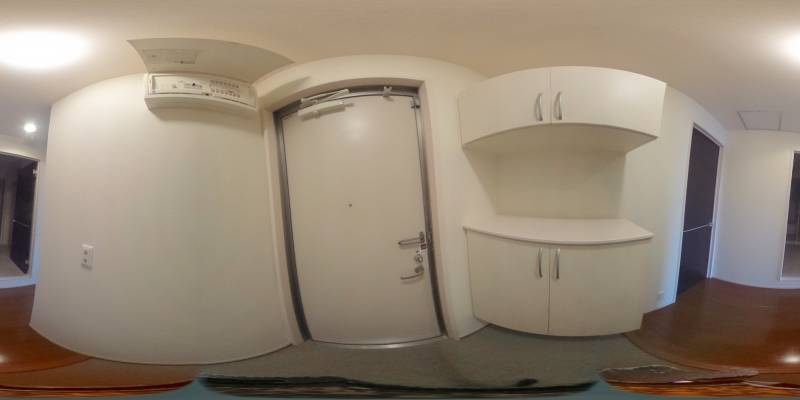 パノラマ画像玄関