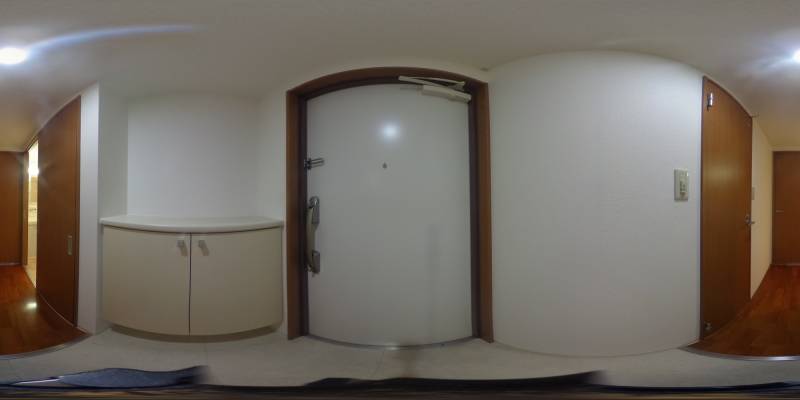 パノラマ画像玄関