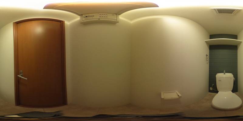 パノラマ画像トイレ