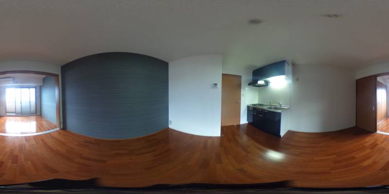 パノラマ画像洋室