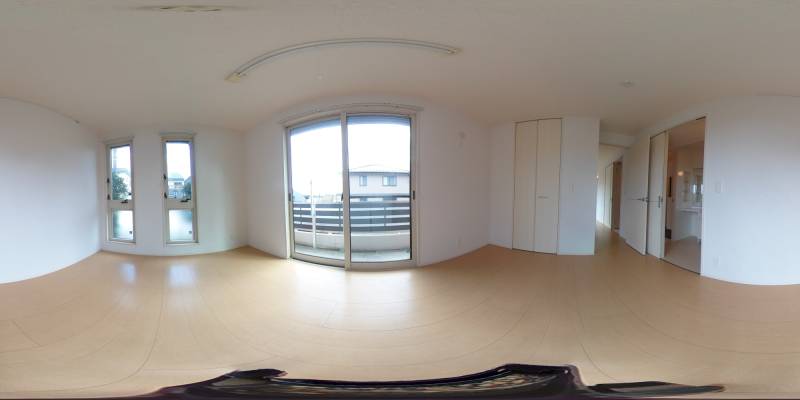 パノラマ画像洋室