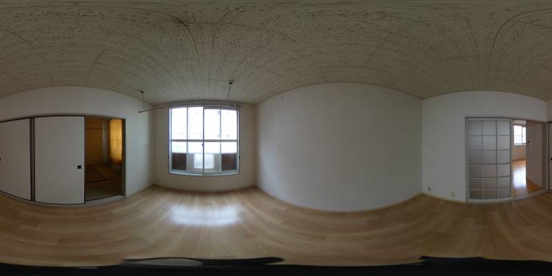 パノラマ画像洋室