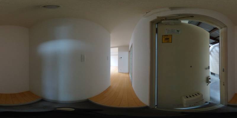 パノラマ画像玄関